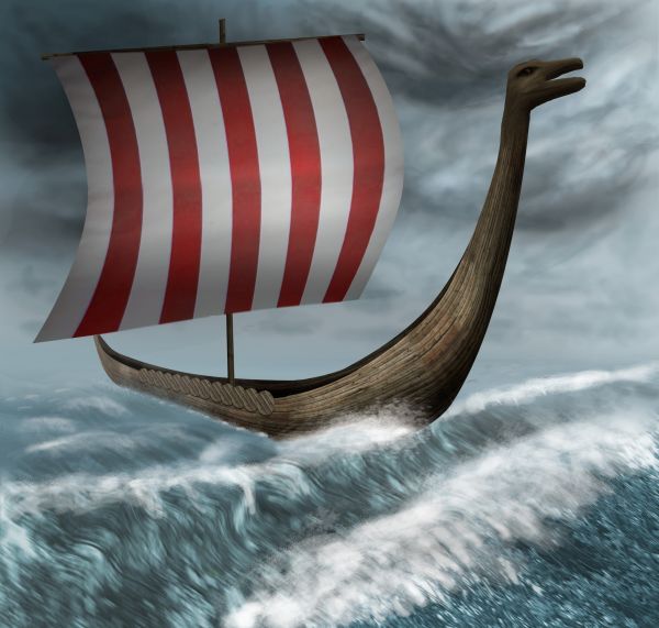 Creation of Viking Longship: Final Result